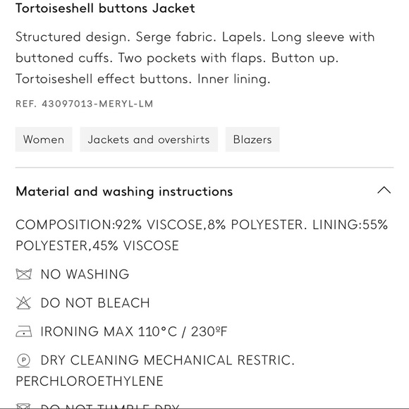 Mango Jackets & Coats Nwt Mango Cream Blazer Oversized Offwhite